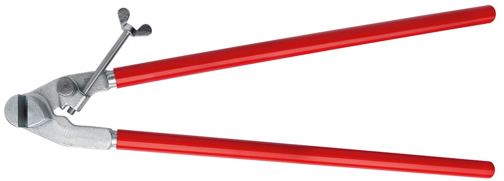 Gutter support bowing pliers open shap D396