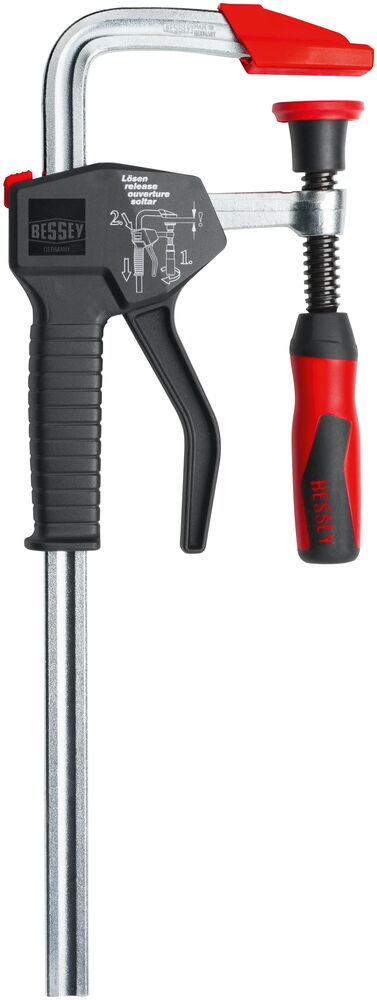 One-handed clamp with 2K plastic handle EHZ-2K